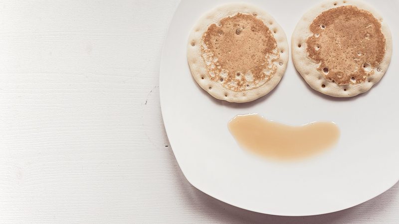 A plated breakfast, fine at the table and a poor plan for a hot dash eight hours later