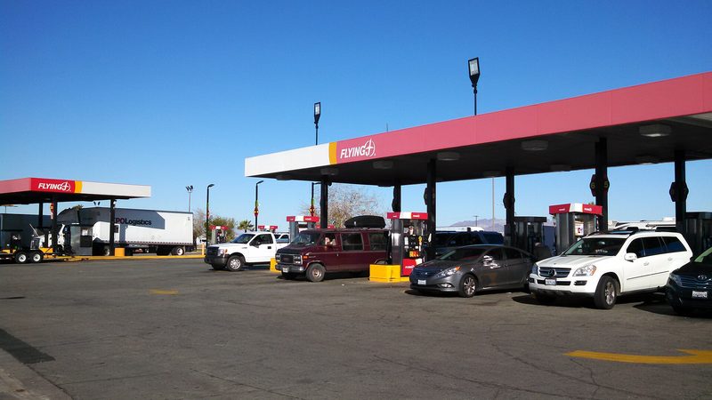 A Flying J travel center in Arizona